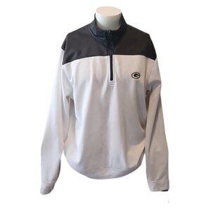 [C-Buk] Greenbay Half Zip Pull Over Sweater - Size L